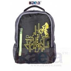 OkaeYa 30 L Casual/School Backpack (black)